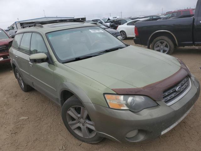 4S4BP86C554313416 - 2005 SUBARU LEGACY OUTBACK H6 R LL BEAN GREEN photo 4