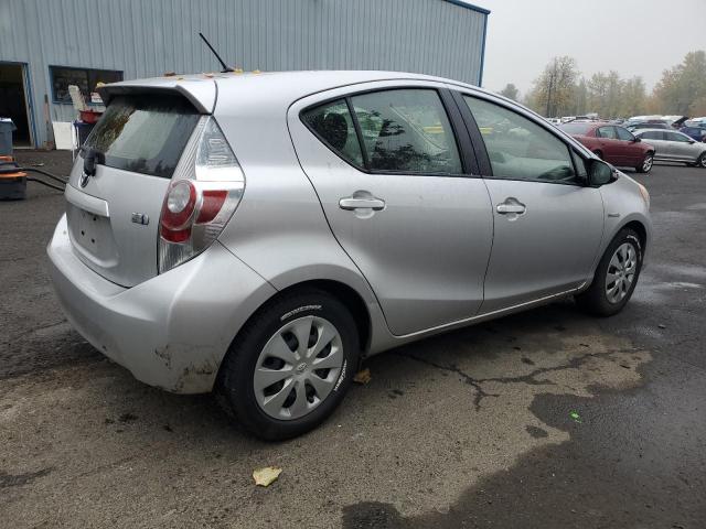 JTDKDTB32E1563428 - 2014 TOYOTA PRIUS C SILVER photo 3