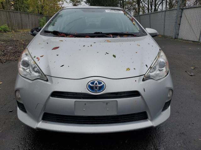 JTDKDTB32E1563428 - 2014 TOYOTA PRIUS C SILVER photo 5