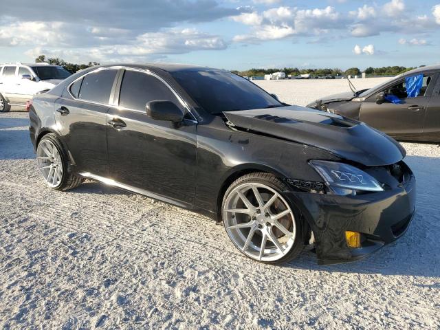 JTHBE262972012367 - 2007 LEXUS IS 350 BLACK photo 4