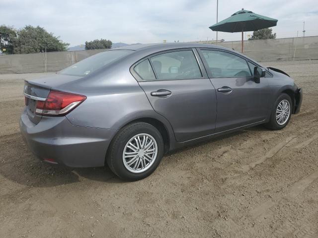 19XFB2F50EE050530 - 2014 HONDA CIVIC LX GRAY photo 3