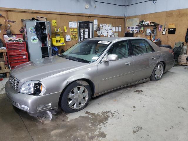 1G6KF57914U134865 - 2004 CADILLAC DEVILLE DTS TAN photo 1