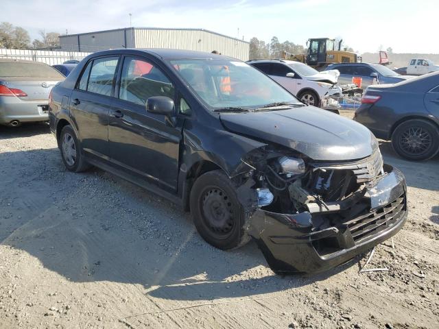 3N1BC1AP4AL360607 - 2010 NISSAN VERSA S BLACK photo 4