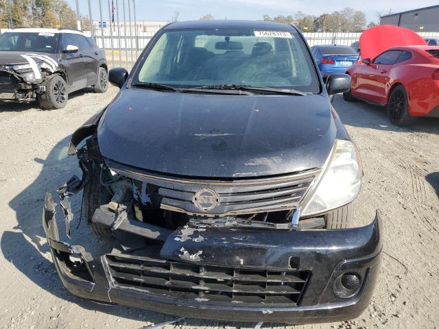 3N1BC1AP4AL360607 - 2010 NISSAN VERSA S BLACK photo 5