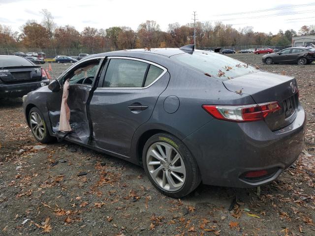 19UDE2F74HA016714 - 2017 ACURA ILX PREMIUM GRAY photo 2