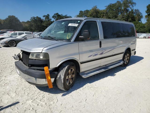 1GKUGCD49A1111528 - 2010 GMC SAVANA G1500 LT SILVER photo 1