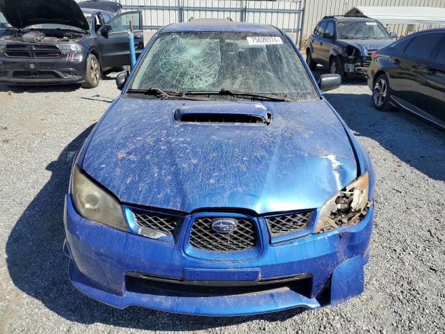 JF1GD79626G506101 - 2006 SUBARU IMPREZA WRX BLUE photo 5