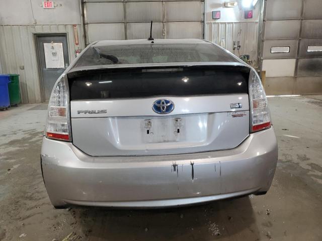 JTDKN3DUXA0190271 - 2010 TOYOTA PRIUS SILVER photo 6