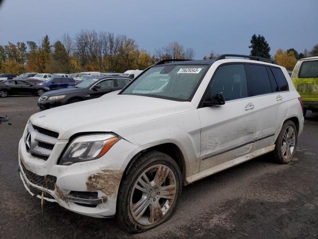 WDCGG8JB3EG336050 - 2014 MERCEDES-BENZ GLK 350 4MATIC WHITE photo 1