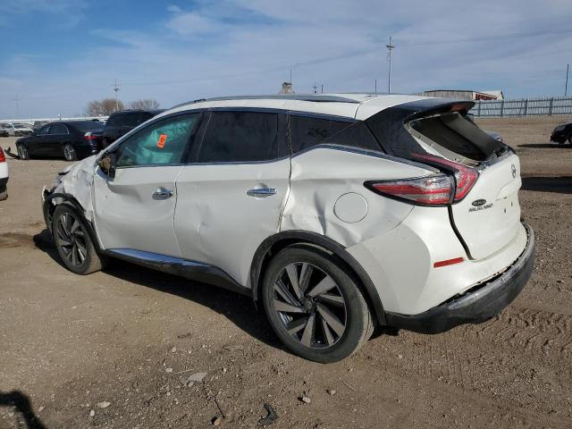 5N1AZ2MH3HN196032 - 2017 NISSAN MURANO S WHITE photo 2