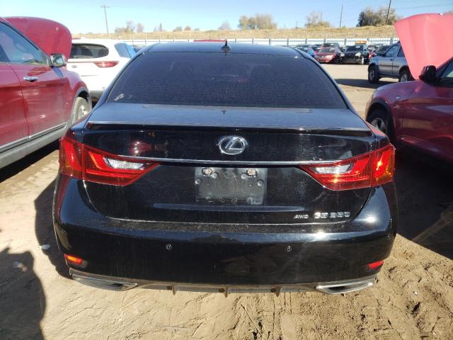 JTHCE1BL7D5010026 - 2013 LEXUS GS 350 BLACK photo 6