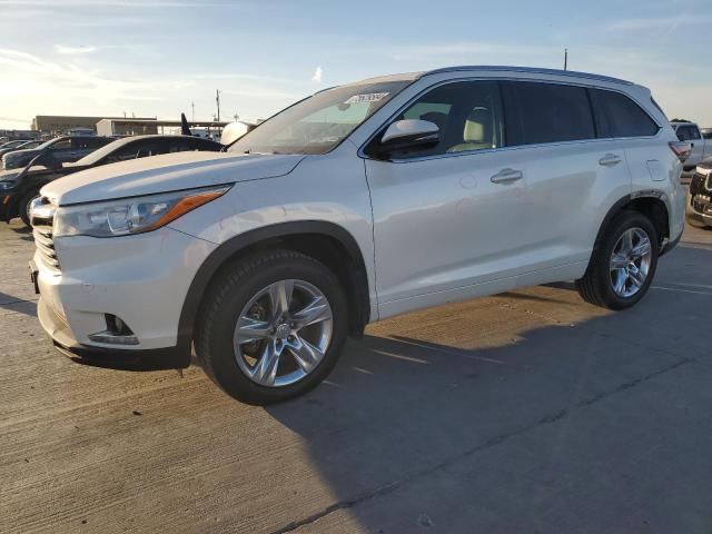 2015 TOYOTA HIGHLANDER LIMITED, 