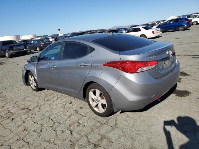 KMHDH4AE0DU800870 - 2013 HYUNDAI ELANTRA GLS SILVER photo 2