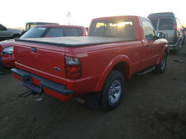 1FTYR10U23PB47806 - 2003 FORD RANGER RED photo 3