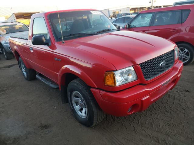 1FTYR10U23PB47806 - 2003 FORD RANGER RED photo 4