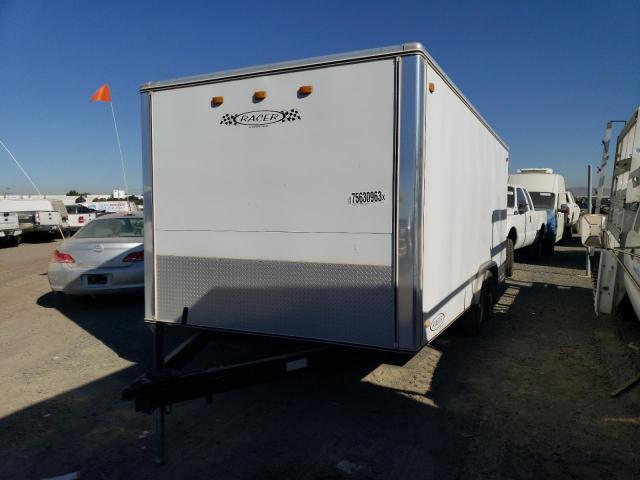 4HXRC18265C088293 - 2005 CAR TRAILER WHITE photo 2