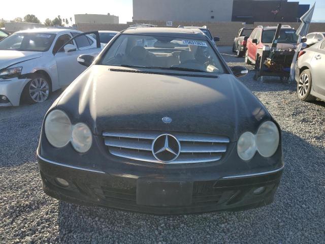 WDBTJ56H48F242902 - 2008 MERCEDES-BENZ CLK 350 BLACK photo 5