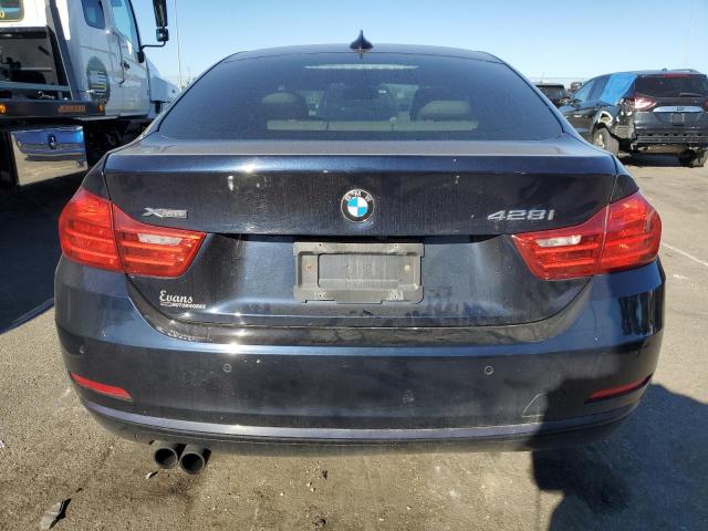 WBA4A7C57FD414387 - 2015 BMW 428 XI GRAN COUPE BLUE photo 6