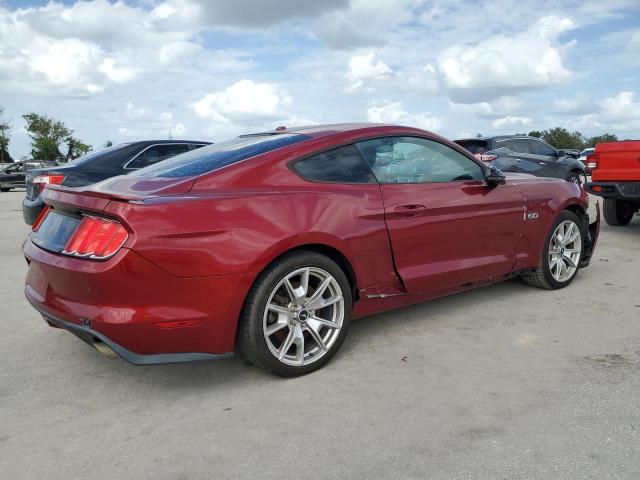 1FA6P8CF8F5404816 - 2015 FORD MUSTANG GT RED photo 3