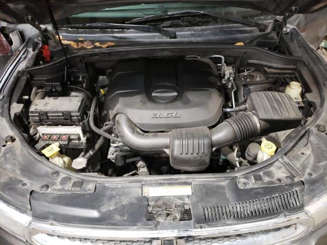 1D4RE4GG2BC693032 - 2011 DODGE DURANGO CREW GRAY photo 12