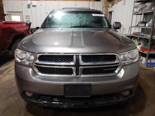 1D4RE4GG2BC693032 - 2011 DODGE DURANGO CREW GRAY photo 5