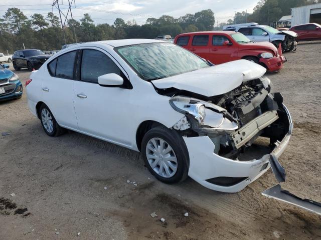 3N1CN7AP9FL800748 - 2015 NISSAN VERSA S WHITE photo 4