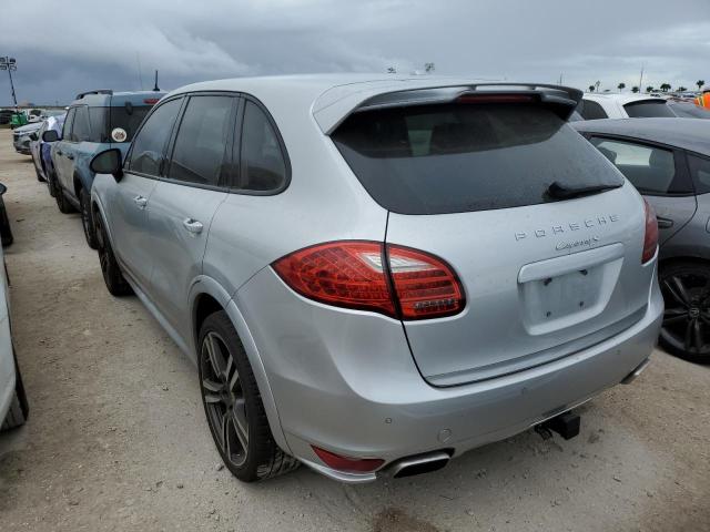 WP1AB2A29CLA51850 - 2012 PORSCHE CAYENNE S SILVER photo 2