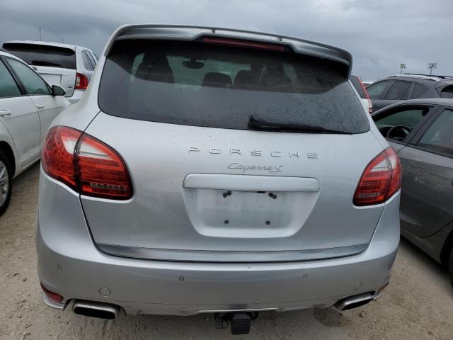 WP1AB2A29CLA51850 - 2012 PORSCHE CAYENNE S SILVER photo 6