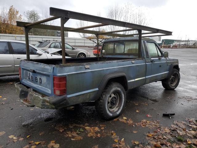 1J7GJ26S1ML562121 - 1991 JEEP COMANCHE BLUE photo 3