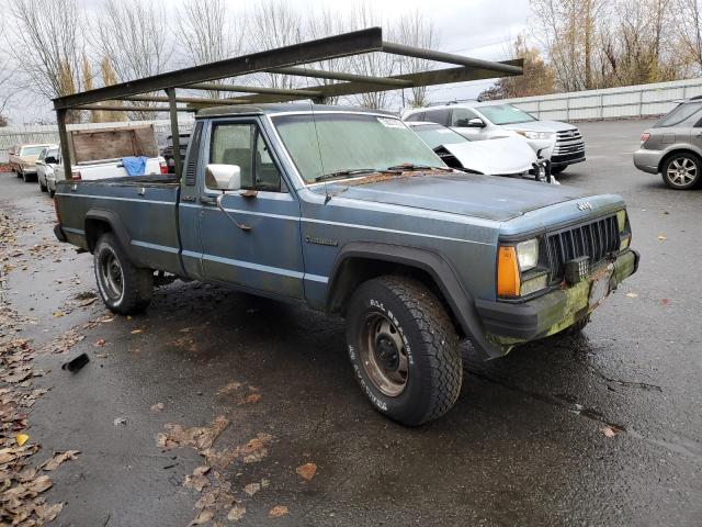 1J7GJ26S1ML562121 - 1991 JEEP COMANCHE BLUE photo 4