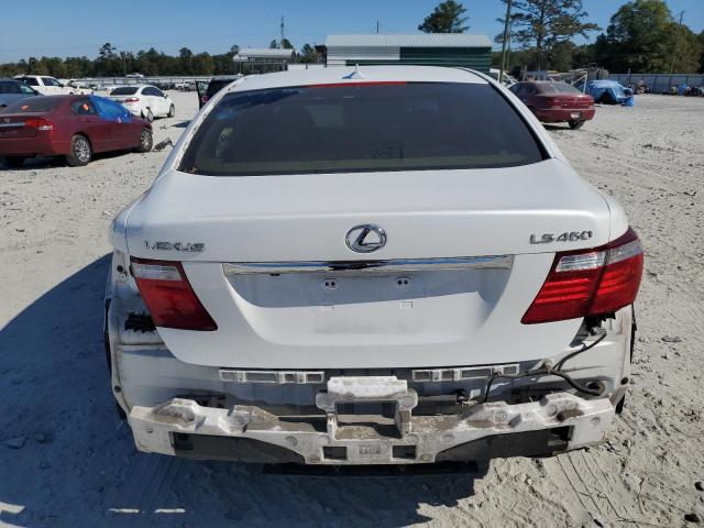 JTHBL46FX85075854 - 2008 LEXUS LS 460 WHITE photo 6