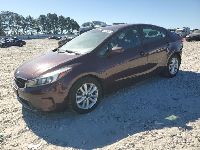 3KPFL4A78HE126162 - 2017 KIA FORTE LX BURGUNDY photo 1