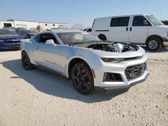 1G1FK1R62J0188421 - 2018 CHEVROLET CAMARO ZL1 银色 照片 4