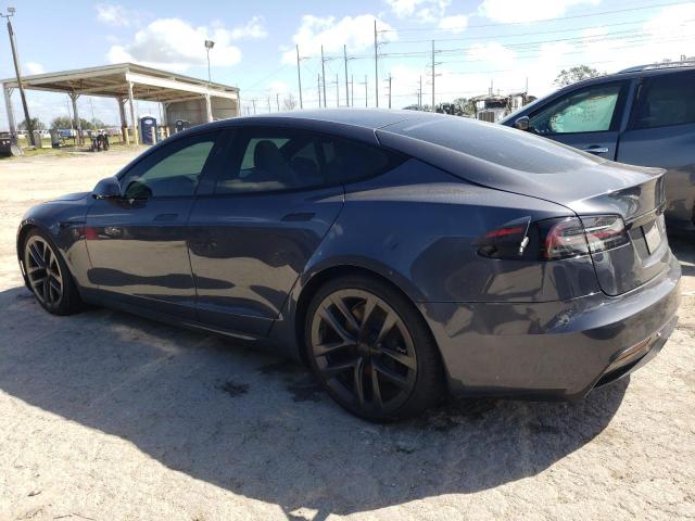5YJSA1E5XPF512330 - 2023 TESLA MODEL S GRAY photo 2
