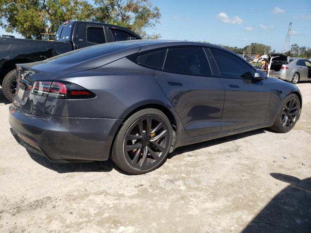 5YJSA1E5XPF512330 - 2023 TESLA MODEL S GRAY photo 3