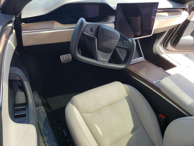 5YJSA1E5XPF512330 - 2023 TESLA MODEL S GRAY photo 8