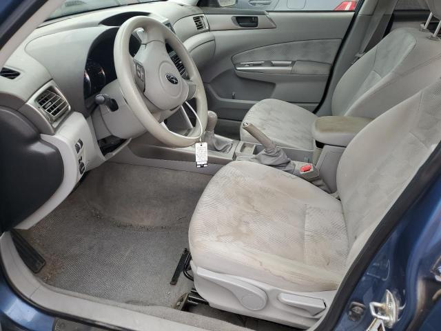 JF2SH6BC6AG773660 - 2010 SUBARU FORESTER XS Көк фото 7