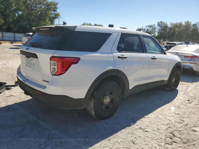 1FM5K8AB9PGA32389 - 2023 FORD EXPLORER POLICE INTERCEPTOR 白色 照片 3