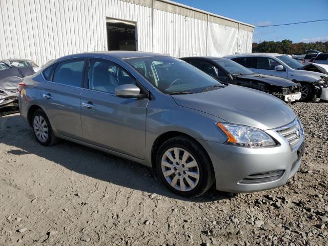 3N1AB7AP3EY333912 - 2014 NISSAN SENTRA S GRAY photo 4