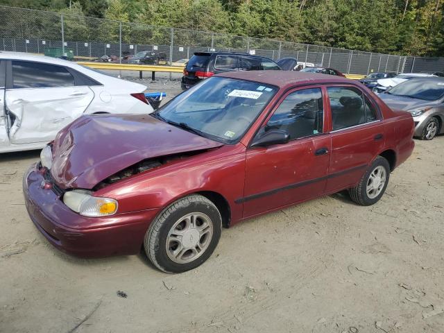1Y1SK52852Z422729 - 2002 CHEVROLET GEO PRIZM BASE RED photo 1