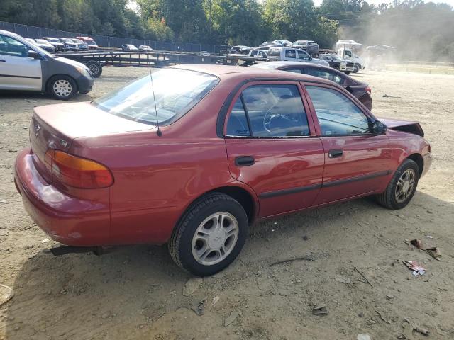 1Y1SK52852Z422729 - 2002 CHEVROLET GEO PRIZM BASE RED photo 3