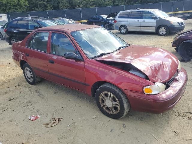 1Y1SK52852Z422729 - 2002 CHEVROLET GEO PRIZM BASE RED photo 4