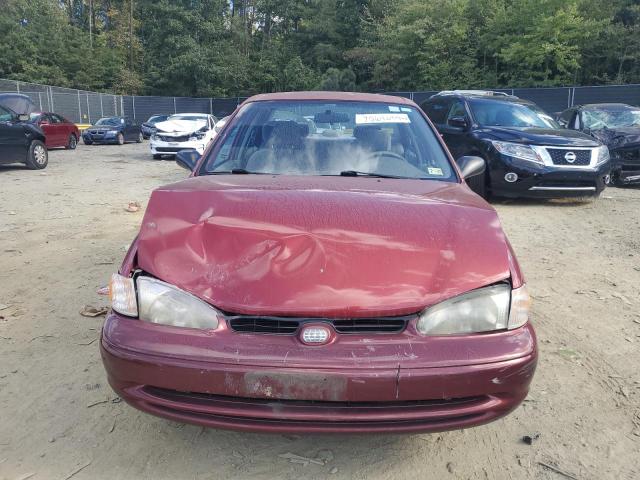 1Y1SK52852Z422729 - 2002 CHEVROLET GEO PRIZM BASE RED photo 5
