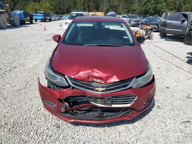 1G1BF5SM2J7144347 - 2018 CHEVROLET CRUZE PREMIER BURGUNDY photo 5