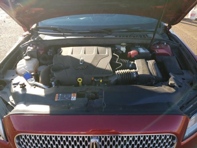 1LN6L9SP9H5607900 - 2017 LINCOLN CONTINENTA SELECT RED photo 11