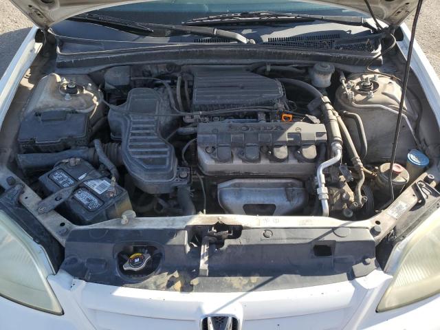 2HGES16622H554917 - 2002 HONDA CIVIC LX WHITE photo 11