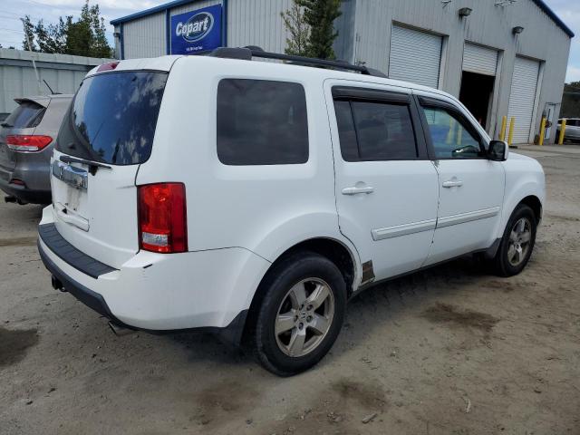 5FNYF3H6XBB023902 - 2011 HONDA PILOT EXL WHITE photo 3