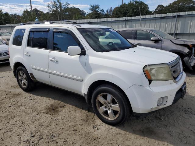 5FNYF3H6XBB023902 - 2011 HONDA PILOT EXL WHITE photo 4