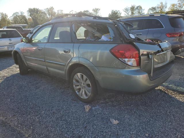 4S4BP66C797324197 - 2020 SUBARU OUTBACK 2.5I LIMITED GREEN photo 2