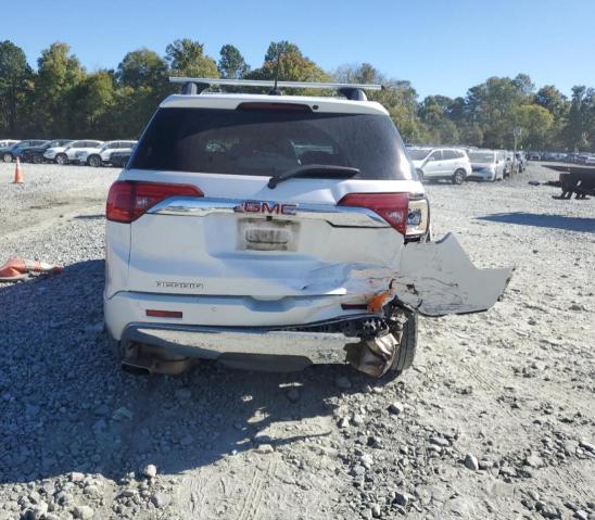 1GKKNPLS3HZ160322 - 2017 GMC ACADIA DENALI WHITE photo 6